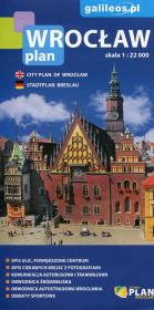 Opakowanie Wrocław plan miasta 1:22 000