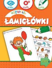 Wspaniałe łamigłówki. Autor: Wiśniewska Anna. Dadada.pl Okładka książki Wspaniałe łamigłówki