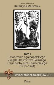 Okładka książki Wybór źródeł do dziejów ZHP Tom 1