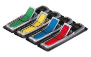 Opakowanie Zakładki indeksujące POST-IT (684-ARR3), PP, 12x43mm, strzałka, 4x24 kart., mix kolorów