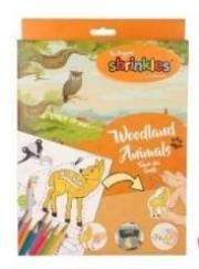 Opakowanie Zawieszka Leśne Zwierzęta