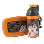 Opakowanie Zestaw bidon+śniadaniówka studio Madagaskar PMO-3020