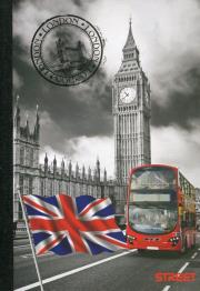 Opakowanie Zeszyt A4 w linie z marginesem 6 sztuk