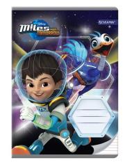 Opakowanie Zeszyt A5 Miles w kolorowe trzy linie 16 kartek 10 sztuk