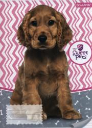 Opakowanie Zeszyt A5 Sweet Pets w trzy linie 16 kartek 10 sztuk