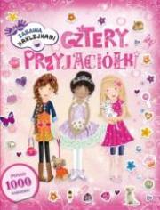 Okładka książki Zręczne rączki. Zabawa naklejkami cztery pory roku