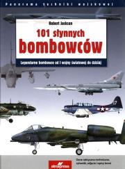 Okładka książki 101 słynnych samolotów bombowych