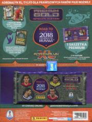 Opakowanie Adrenalyn XL Road to 2018 FIFA World Cup Russia Saszetka Premium Gold