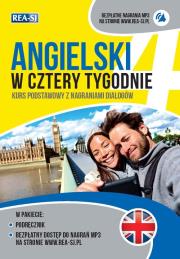Angielski w cztery tygodnie. Autor: Głogowska Małgorzata, Cook Alan. Dadada.pl Okładka książki Angielski w cztery tygodnie