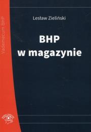 Okładka książki BHP w magazynie