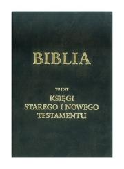 Opakowanie Biblia to jest księgi Starego i Nowego Testamentu wg. J. Wujka