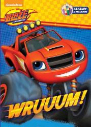 Okładka książki Blaze i megamaszyny KOLOROWANKA z KREDKAMI