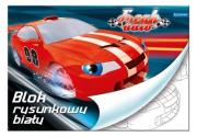 Opakowanie Blok rysunkowy A4 Freak Auto 20 kartek z pierwszą stroną do kolorowania 10 sztuk