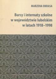 Okładka książki Bursy i internaty szkolne w województwie...
