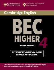 Opakowanie Cambridge BEC Higher 4 Student's Book with answers
