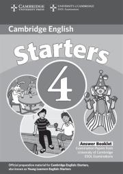 Opakowanie Cambridge English Starters 4 Answer Booklet