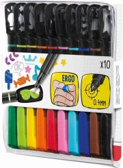 Opakowanie Cienkopisy Maped Ergo 0,4 mm 10 kolorów