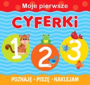 Cyferki. Autor: Opracowanie zbiorowe. Dadada.pl Okładka książki Cyferki