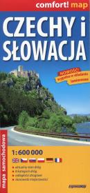 Czechy i Słowacja mapa samochodowa 1:600 000. Wydawca: ExpressMap. Dadada.pl Opakowanie Czechy i Słowacja mapa samochodowa 1:600 000