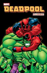 Deadpool Classic T.2. Autor: Joe Kelly, Woods Pete, McGuinness Ed, Lau Kevin. Dadada.pl Okładka książki Deadpool Classic T.2