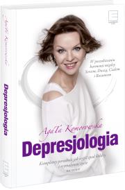 Depresjologia. Autor: Agata Komorowska. Dadada.pl Okładka książki Depresjologia