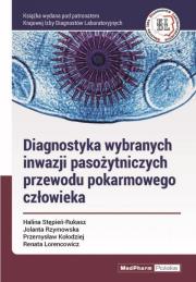 Okładka książki Diagnostyka wybranych inwazji pasożytniczych przewodu pokarmowego człowieka
