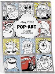 Okładka książki Disney Pixar Pop art Plakaty artystyczne
