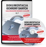 Okładka książki Dokumentacja ochrony danych – wzory dokumentów niezbędne w pracy ABI cz. I