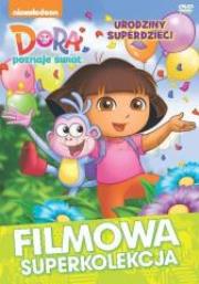 Okładka książki Dora poznaje świat. Urodziny superdzieci DVD