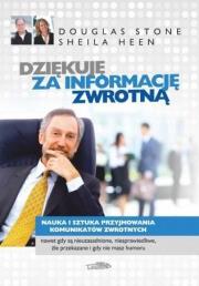 Okładka książki Dziękuję za informację zwrotną