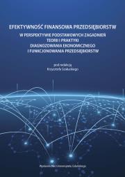 Opakowanie Efektywność finansowa przedsiębiorstw w perspektywie podstawowych zagadnień teorii i praktyki diagnostycznej