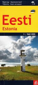 Okładka książki Estonia, 1:560 000