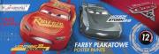 Opakowanie Farby plakatowe 12 kolorów Cars 20ml