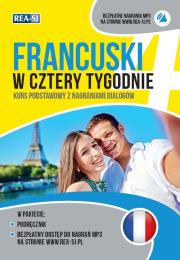 Francuski w cztery tygodnie. Autor: Karpińska Dorota. Dadada.pl Okładka książki Francuski w cztery tygodnie