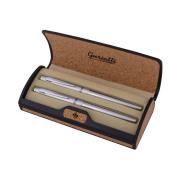 Opakowanie Guriatti komplet pióro + długopis Argento srebrny