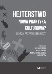 Okładka książki Hejterstwo