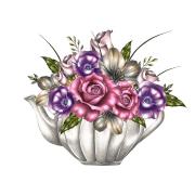 Opakowanie Karnet Swarovski kwadrat CL0329