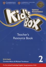 Kids Box 2 Teacher's Resource Book. Autor: Nixon Caroline, Tomlinson Michael. Dadada.pl Okładka książki Kids Box 2 Teacher's Resource Book