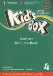 Kids Box 4 Teacher’s Resource Book. Autor: Nixon Caroline, Tomlinson Michael. Dadada.pl Okładka książki Kids Box 4 Teacher’s Resource Book
