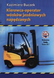 Kierowca operator wózków jezdniowych napędzanych + CD. Autor: Buczek Kazimierz. Dadada.pl Okładka książki Kierowca operator wózków jezdniowych napędzanych + CD