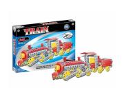 Opakowanie Klocki metalowe Lokomotywa 240 elementów