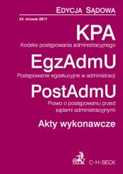 Kodeks postępowania administracyjnego Postępowanie egzekucyjne w administracji Prawo o postępowaniu przed sądami administracyjnymi. Autor: praca zbiorowa. Dadada.pl Okładka książki Kodeks postępowania administracyjnego Postępowanie egzekucyjne w administracji Prawo o postępowaniu przed sądami administracyjnymi