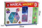 Opakowanie Kolorowe klocki magnetyczne magical magnet 20 sztuk