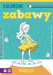 Okładka książki Kolorowe zabawy Modelki