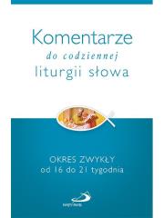 Okładka książki Komentarze do codziennej liturgii słowa