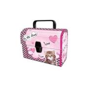 Opakowanie Kuferek kartonowy oklejany My little friend Kotek