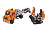 Okładka książki Lego TECHNIC 42060 Ekipa robót drogowych