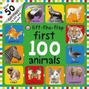 Lift-The Flap First 100 Animals. Autor: Priddy  Roger. Dadada.pl Okładka książki Lift-The Flap First 100 Animals