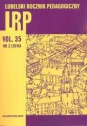 Okładka książki Lubelski Rocznik Pedagogiczny T.35. 2/2016