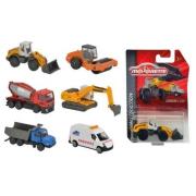 Opakowanie Majorette pojazdy budowlane 57281